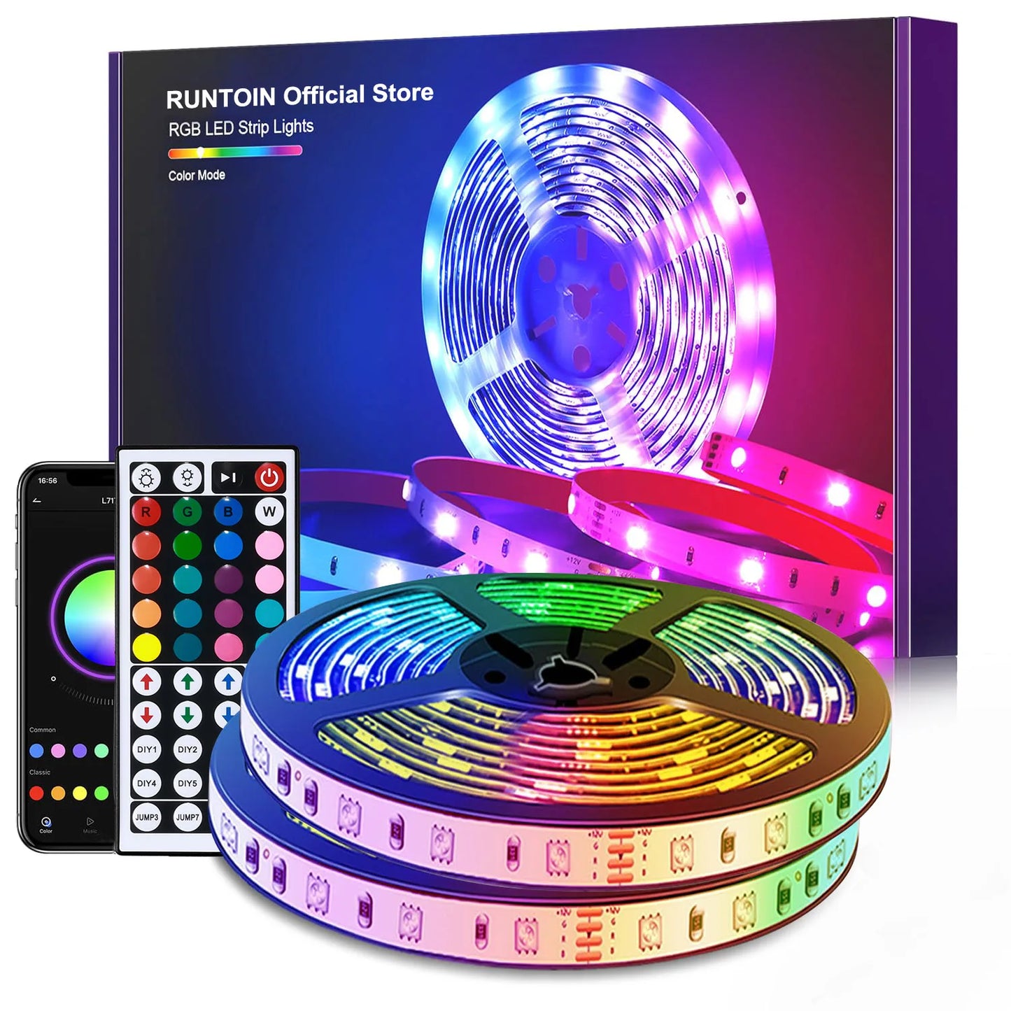 USB LED Strip Lights RGB