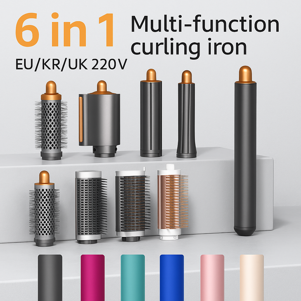 6 in 1 Hair Styler Set