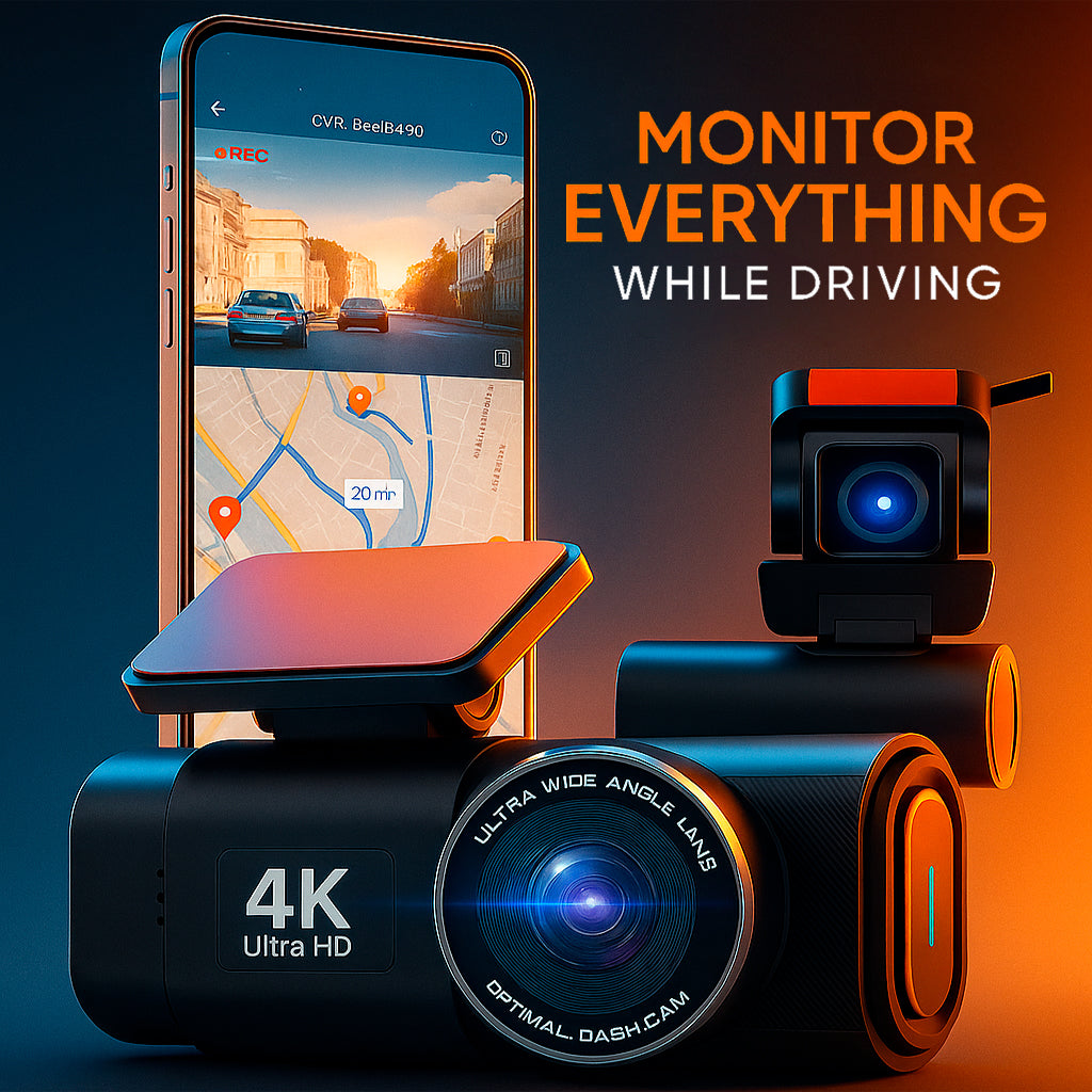 Dash Camera Car 4K UHD Recording
