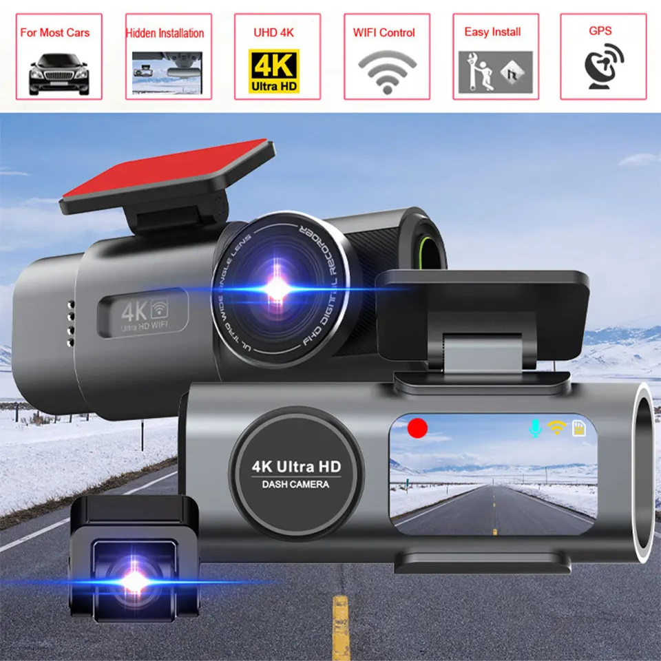 Dash Camera Car 4K UHD Recording