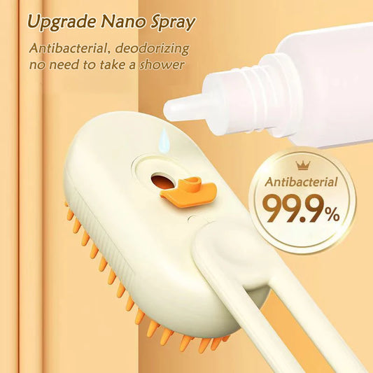 Pet Spray Massage Brush 3 in 1
