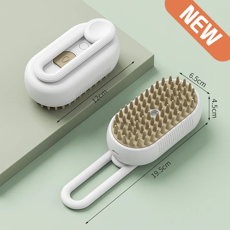 Pet Spray Massage Brush 3 in 1