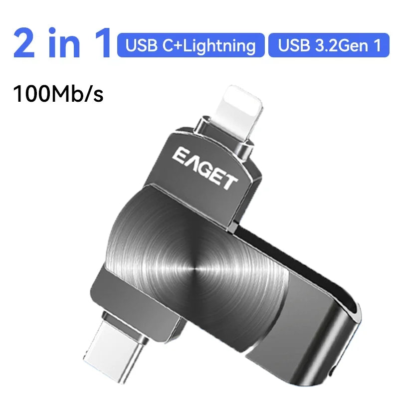 PenDrive 2 In 1 For Mobile (USB-C/A)