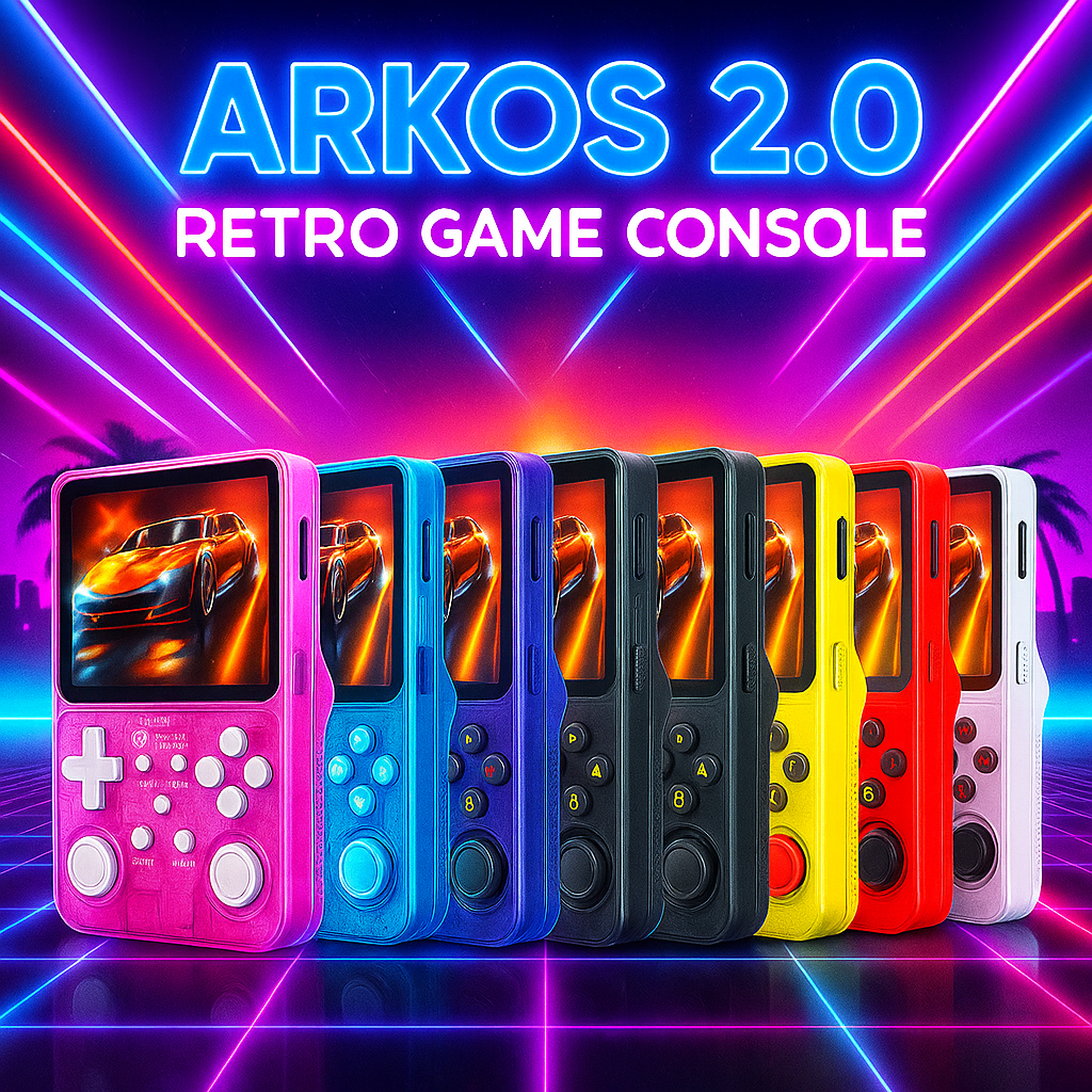 Original Arkos 2.0 Retro Game Console