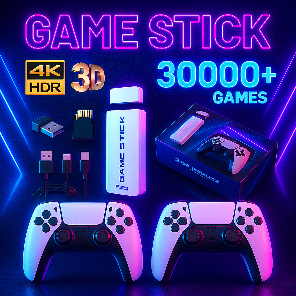 Game Stick TV Retro Video Game Console