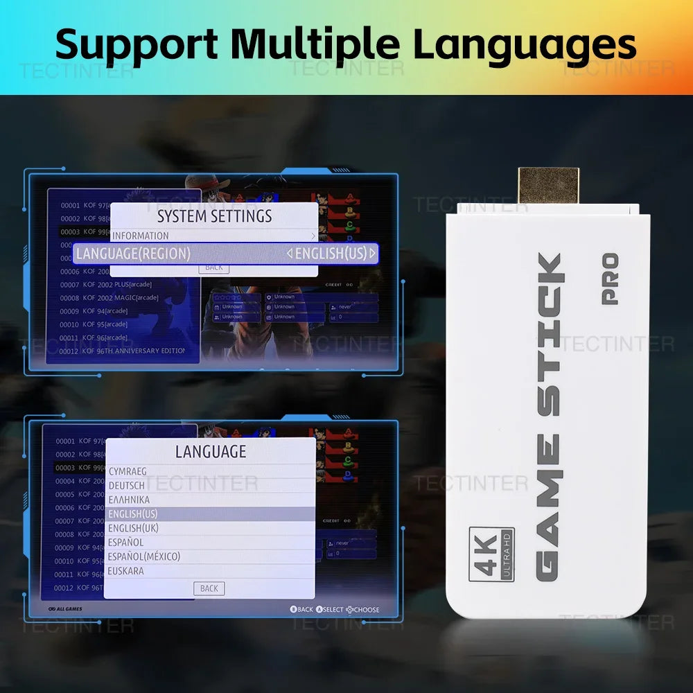Game Stick TV Retro Video Game Console