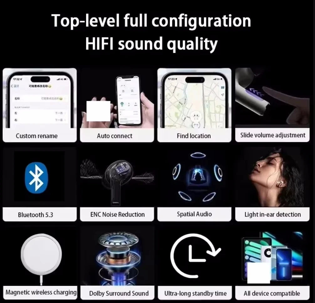 2025 New Pro2 Wireless Earbuds